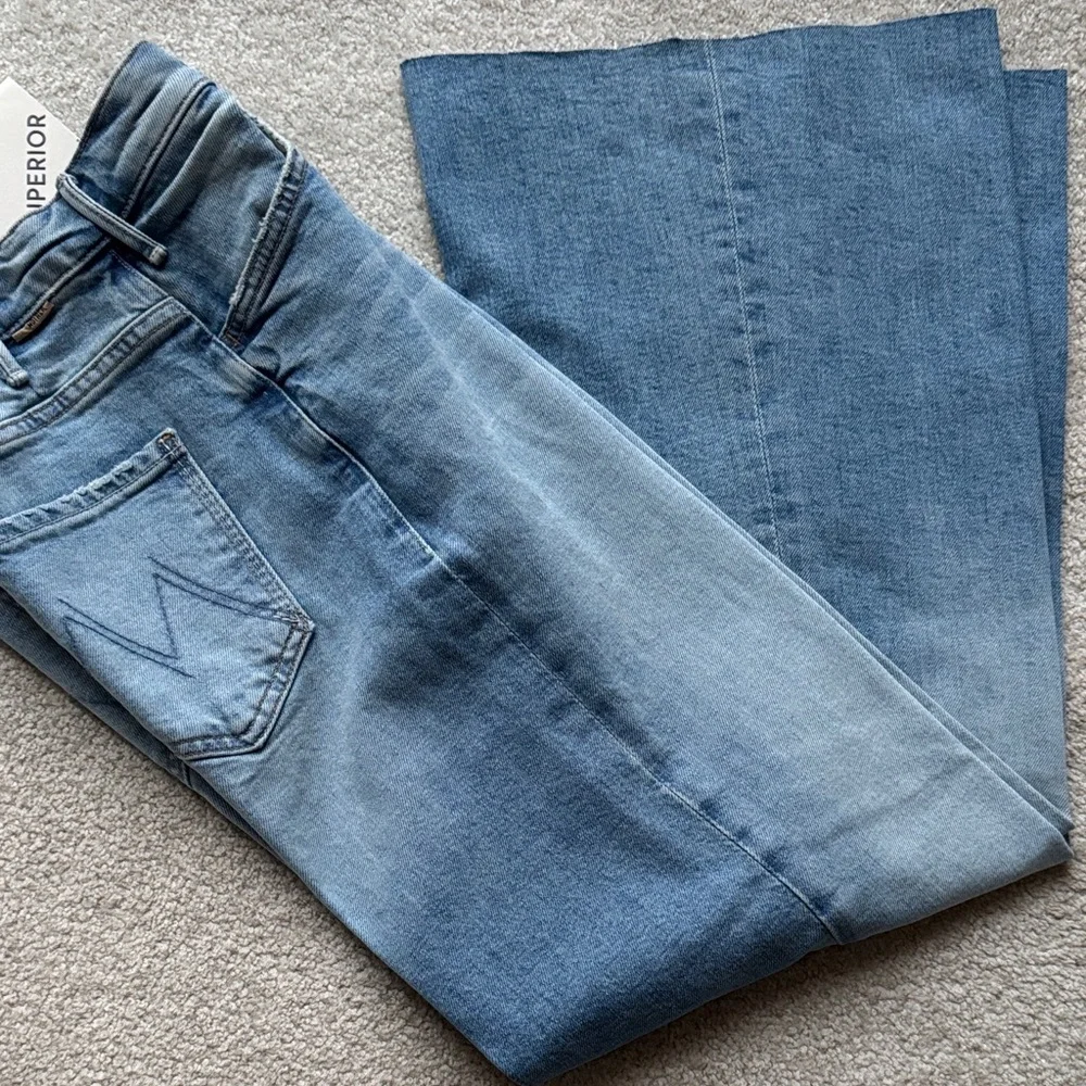 Anthropologie Mother Superior Blue Women's Jeans - Picture 8 of 14